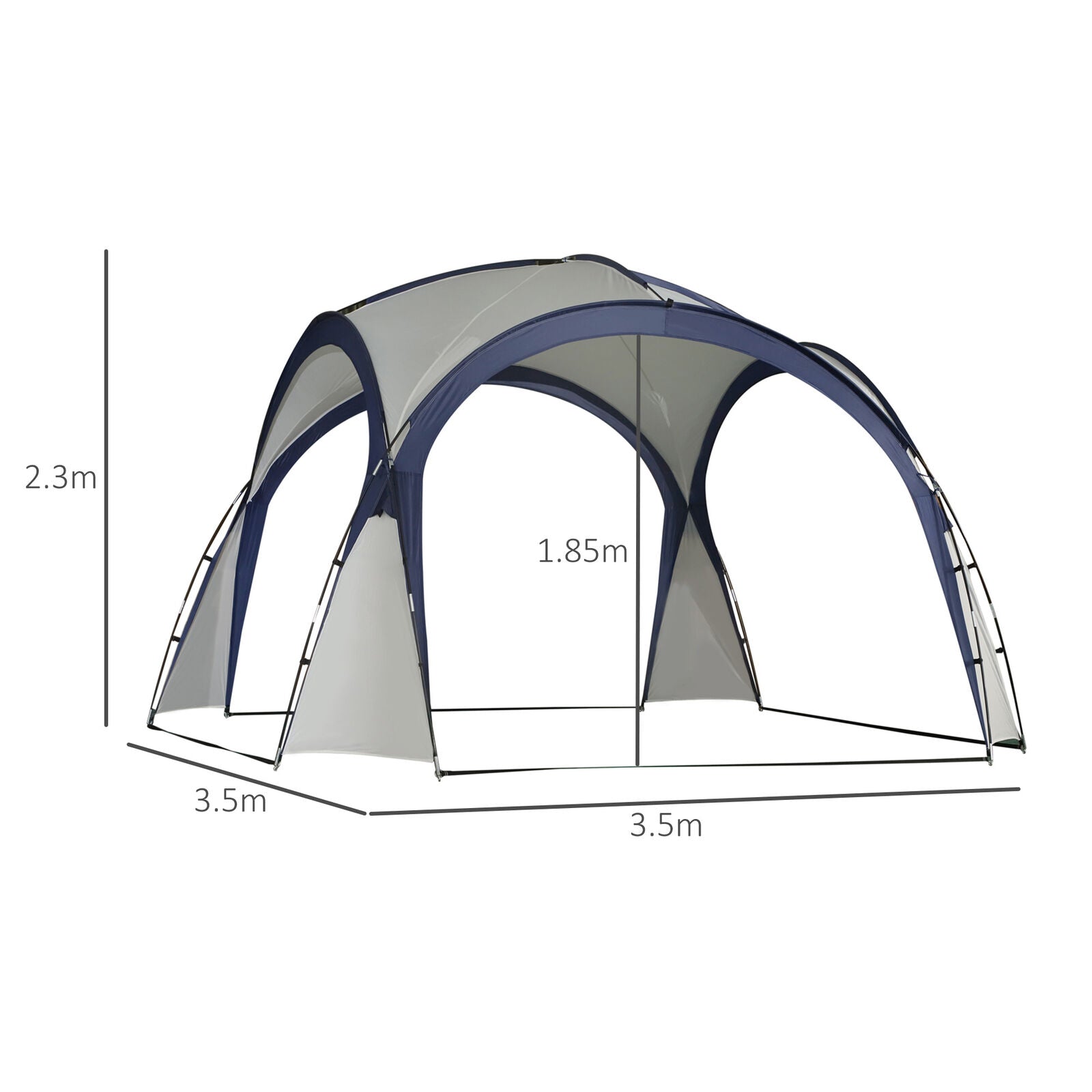 Hot Tub Gazebo 3,5M x 3,5M