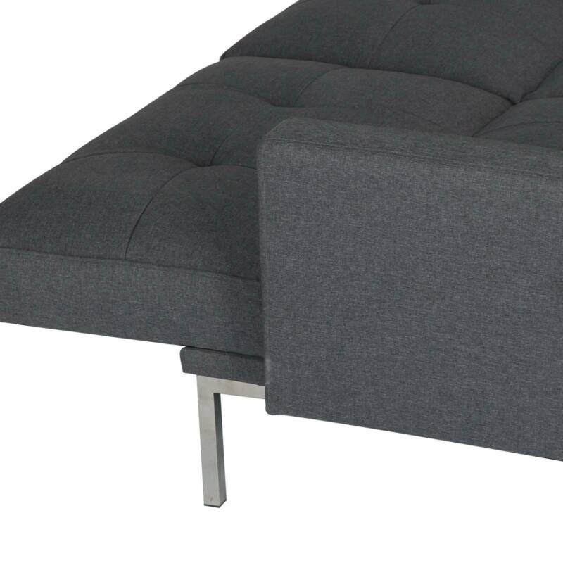 Ethumz Fabric 3 Seater Grey Sofa Bed With Sides - Ethumz United Kingdom Limited