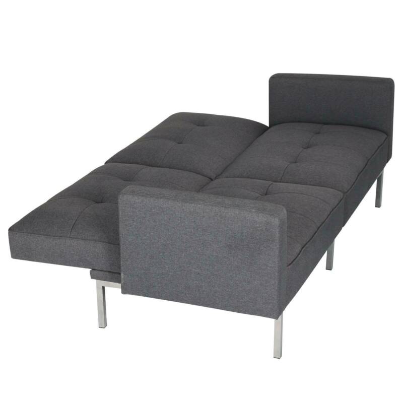 Ethumz Fabric 3 Seater Grey Sofa Bed With Sides - Ethumz United Kingdom Limited