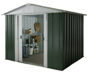 Garden Metal Shed 8 x 9FT - Green