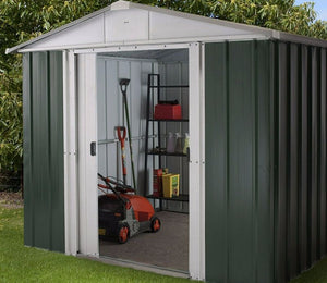 Garden Metal Shed 8 x 9FT - Green