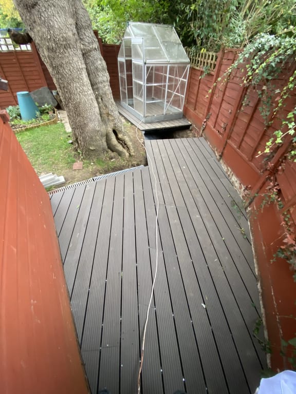 Bamboo-plastics Composite Decking Grey-  (£49 per M2)